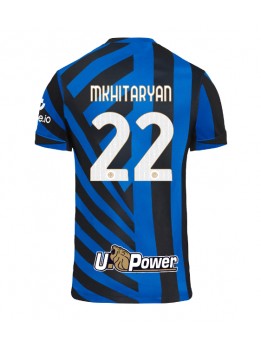 Inter Milan Henrikh Mkhitaryan #22 Domaci Dres 2024-25 Kratak Rukavima